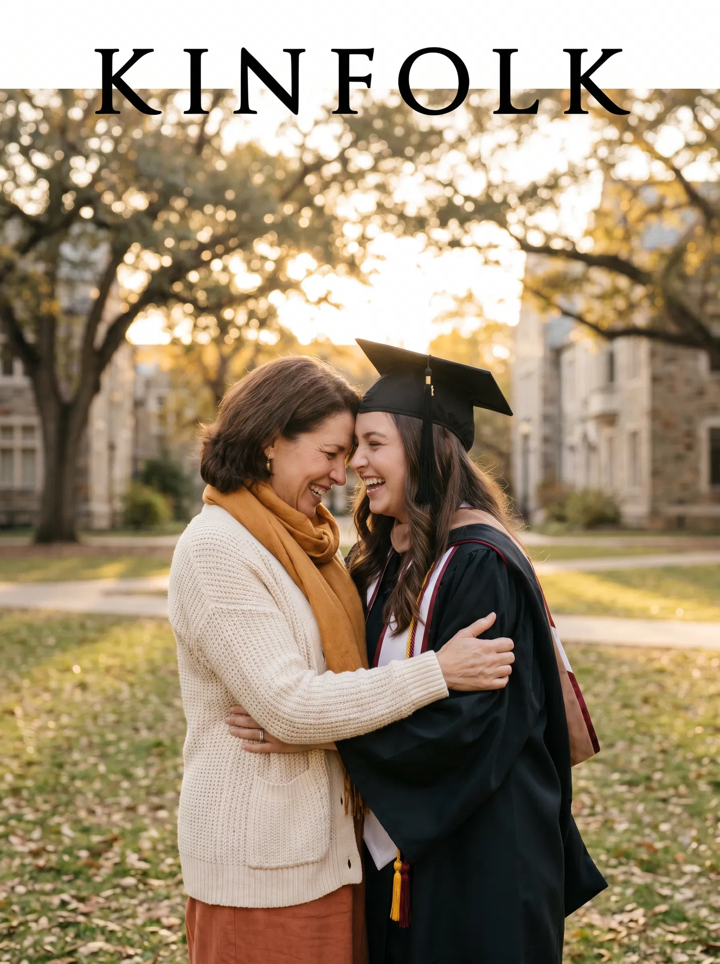 Happy family celebrating graduation