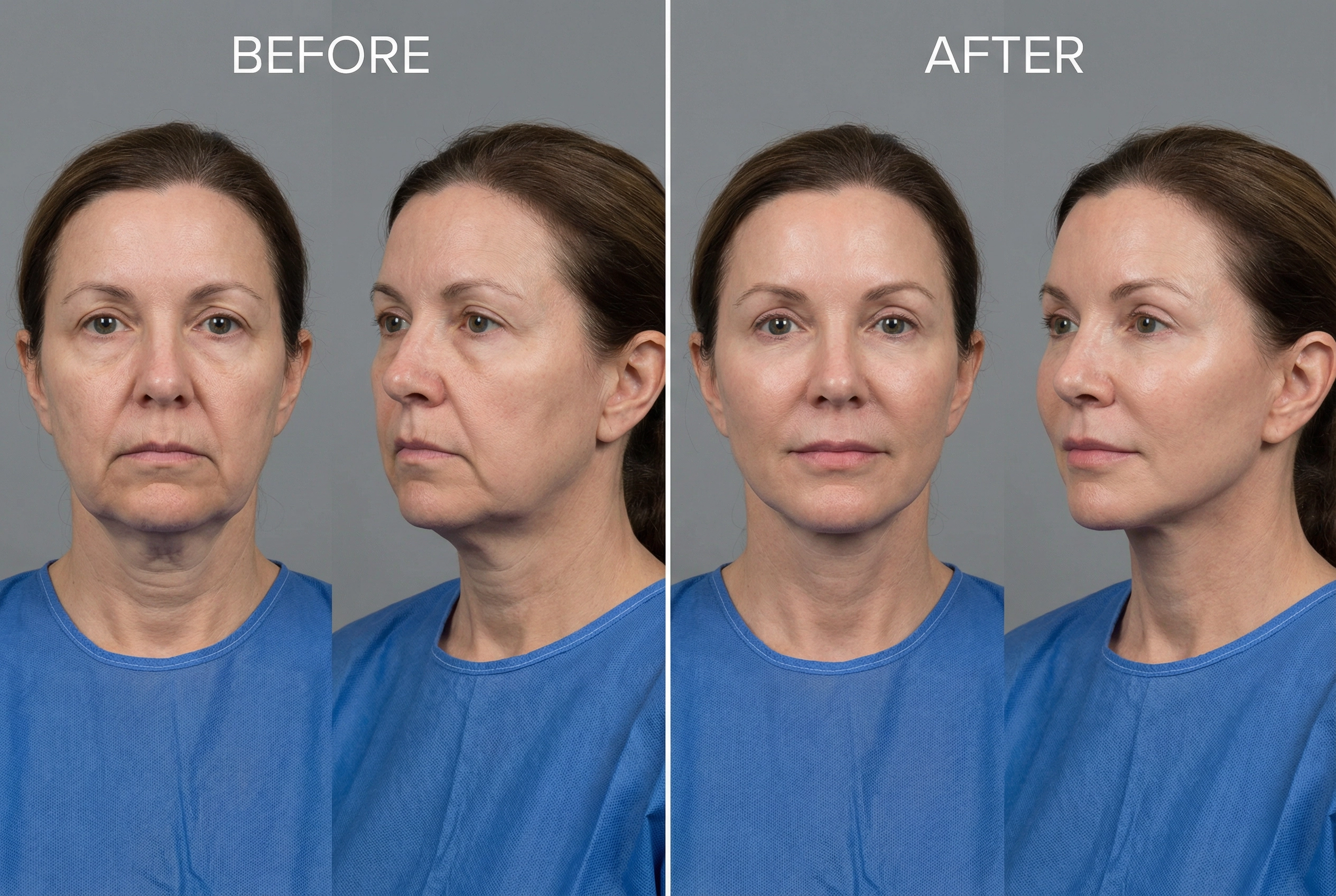 PDO Thread Lift before and after results