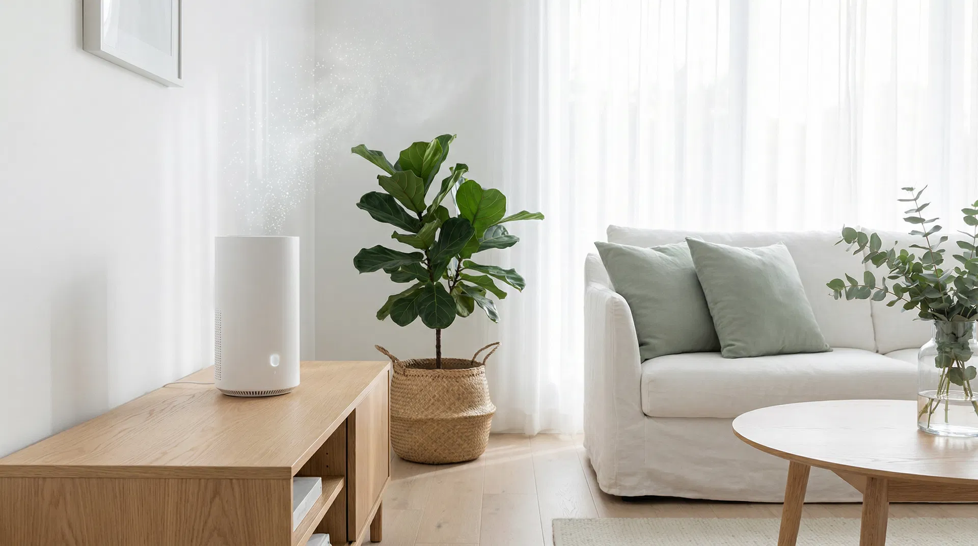 D'Pure air purification system improving indoor air quality in Florida home