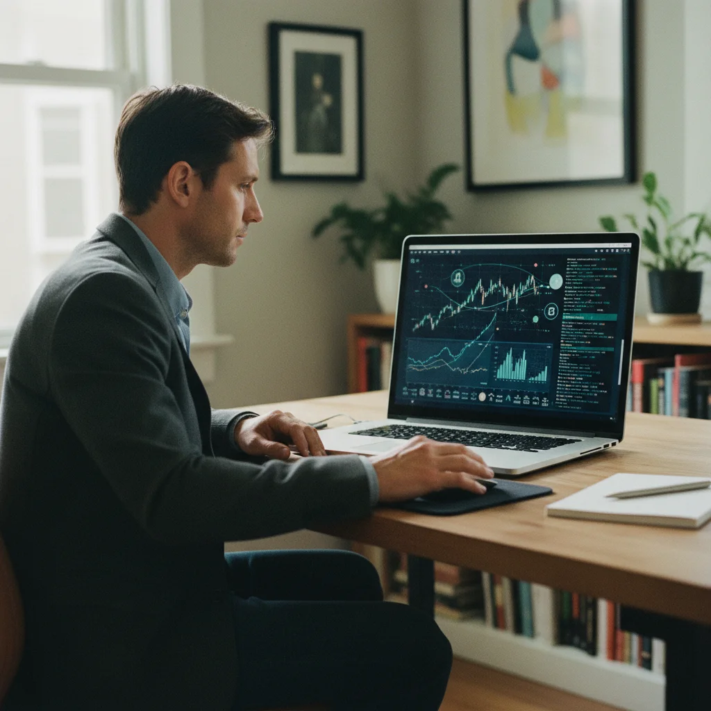 AI in Personal Investing: Leveraging New Tech for Smarter Investments - Investing illustration for One Percent Finance