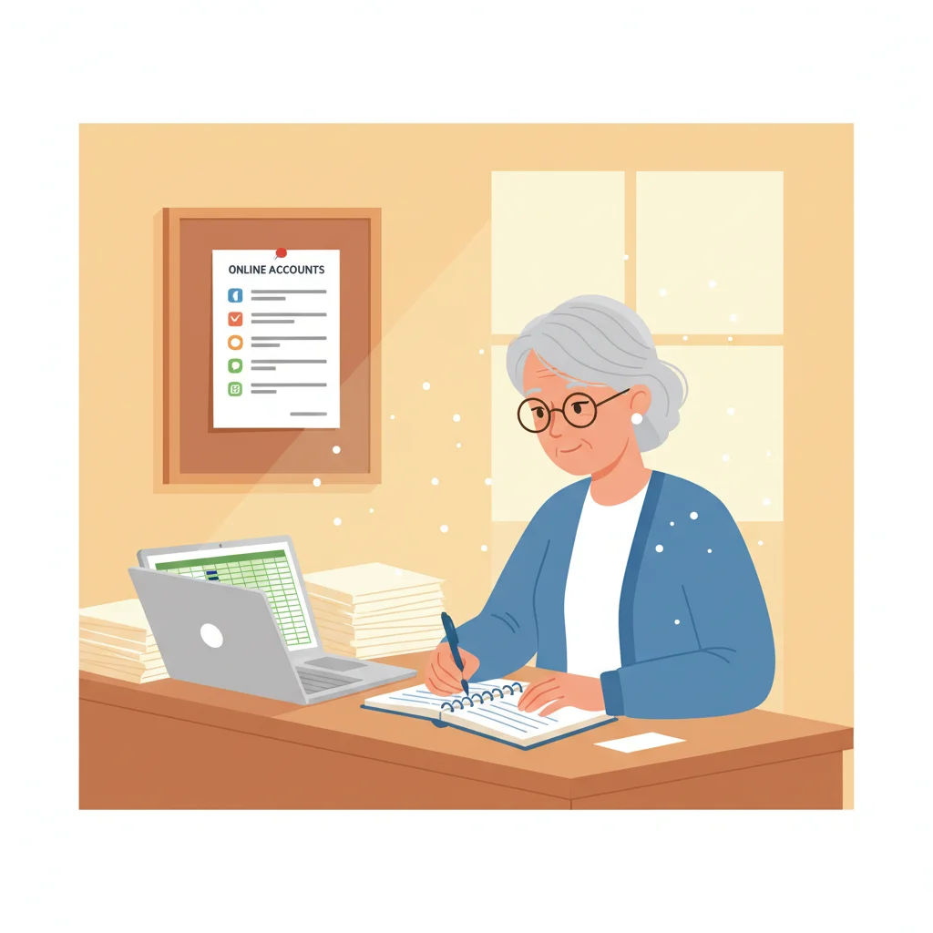 Digital Legacy Financial Planning: Protecting Your Online Identity and Assets - Personal Finance illustration for One Percent Finance