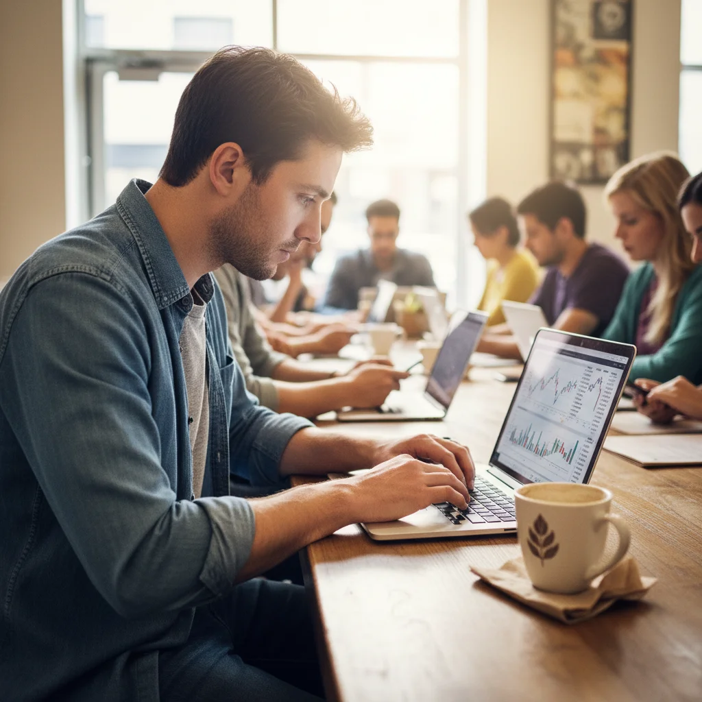 Ethical AI Investing: Aligning Your Portfolio with Values - Investing illustration for One Percent Finance