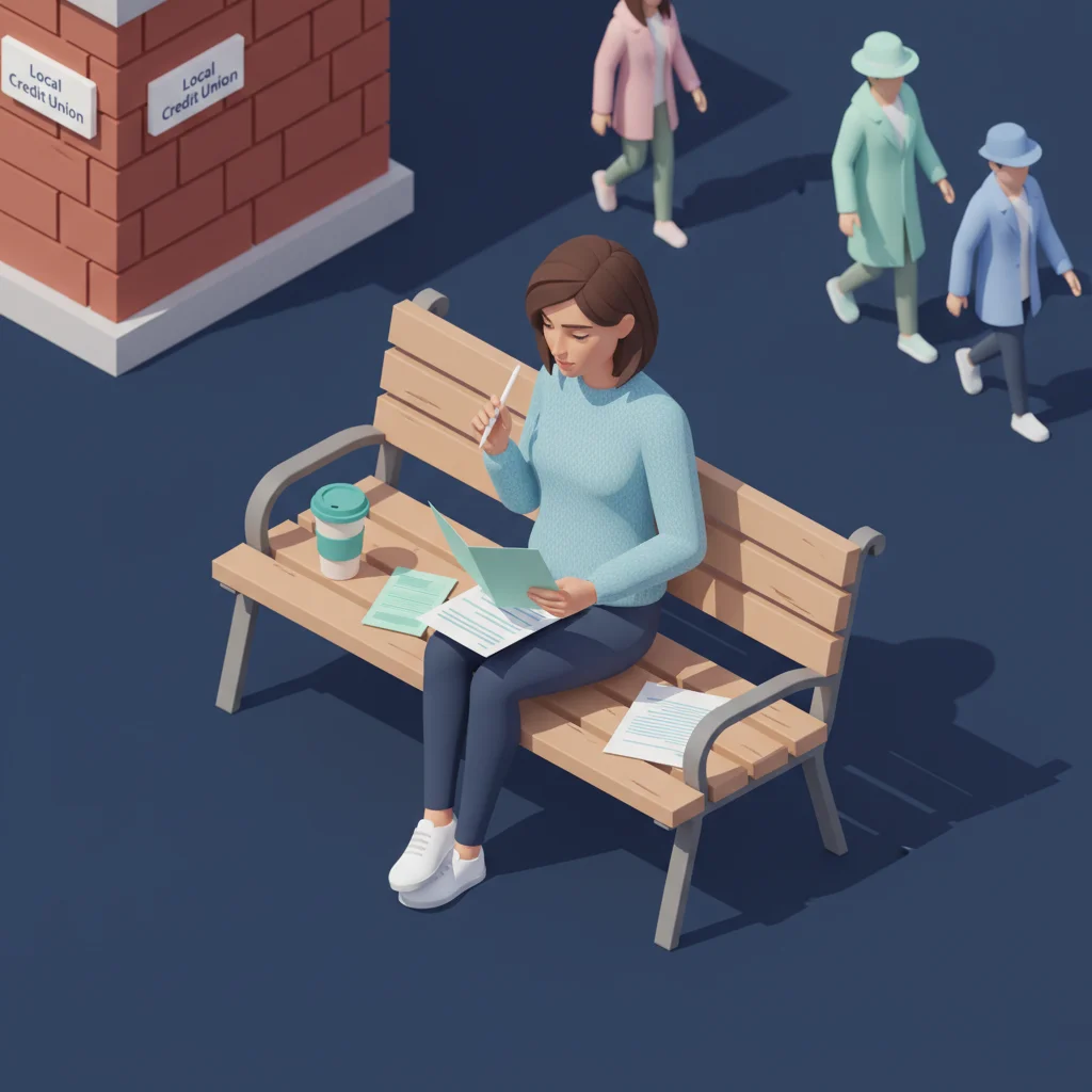 Ethical Banking Scorecard: Aligning Your Money with Values - Banking illustration for One Percent Finance