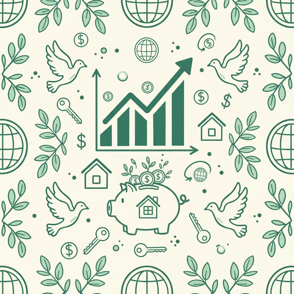 Geopolitics & Your Wallet: How Cease-Fires Impact Mortgage Rates in 2026 - News illustration for One Percent Finance