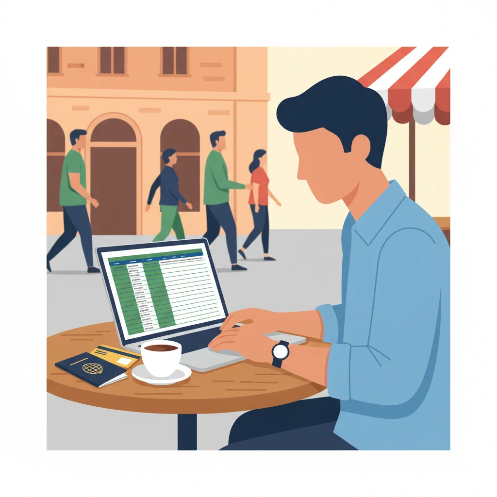 Global Remote Work & Tax Residency Optimization: Mastering Financial Freedom Beyond Borders - Personal Finance illustration for One Percent Finance