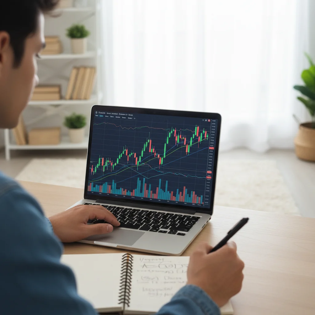 How to Read a Stock Chart: A Beginner's Guide to Technical Analysis - Investing illustration for One Percent Finance