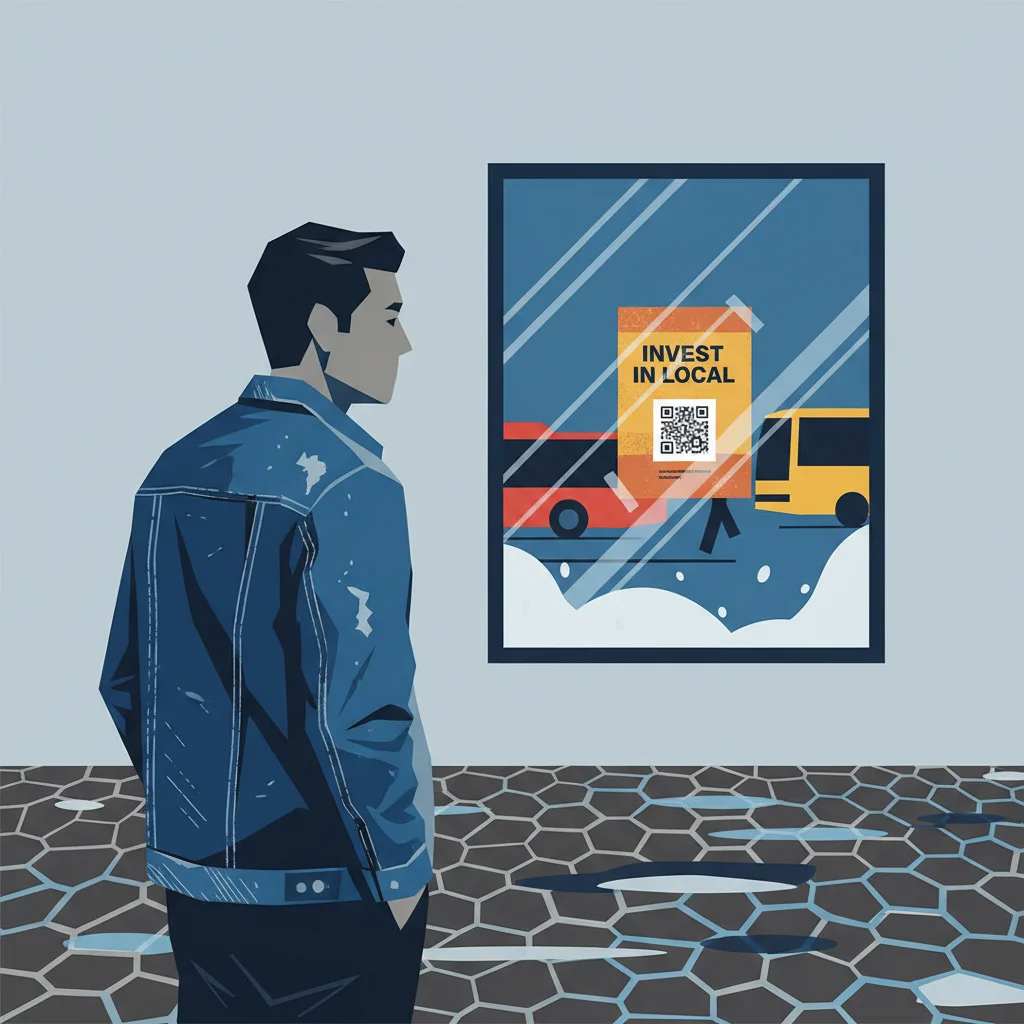 Hyper-Local Investing: Funding Community Projects & Small Businesses - Investing illustration for One Percent Finance