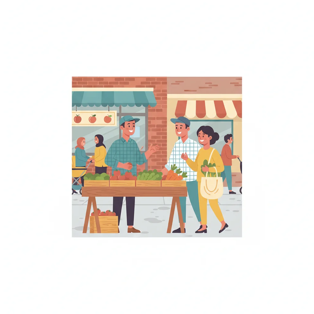 Hyper-Localized Community Wealth Building Funds - Investing illustration for One Percent Finance