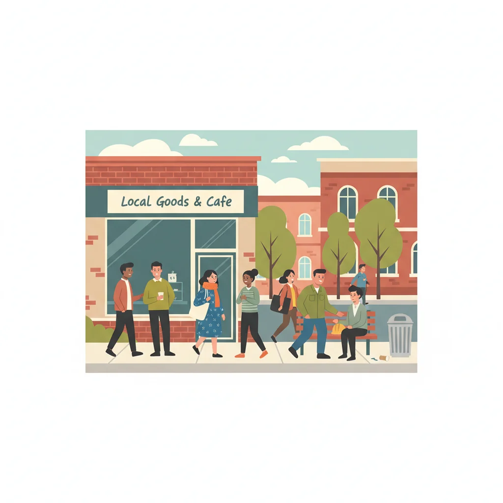 Hyper-Localized Community Wealth Building Funds - Investing illustration for One Percent Finance