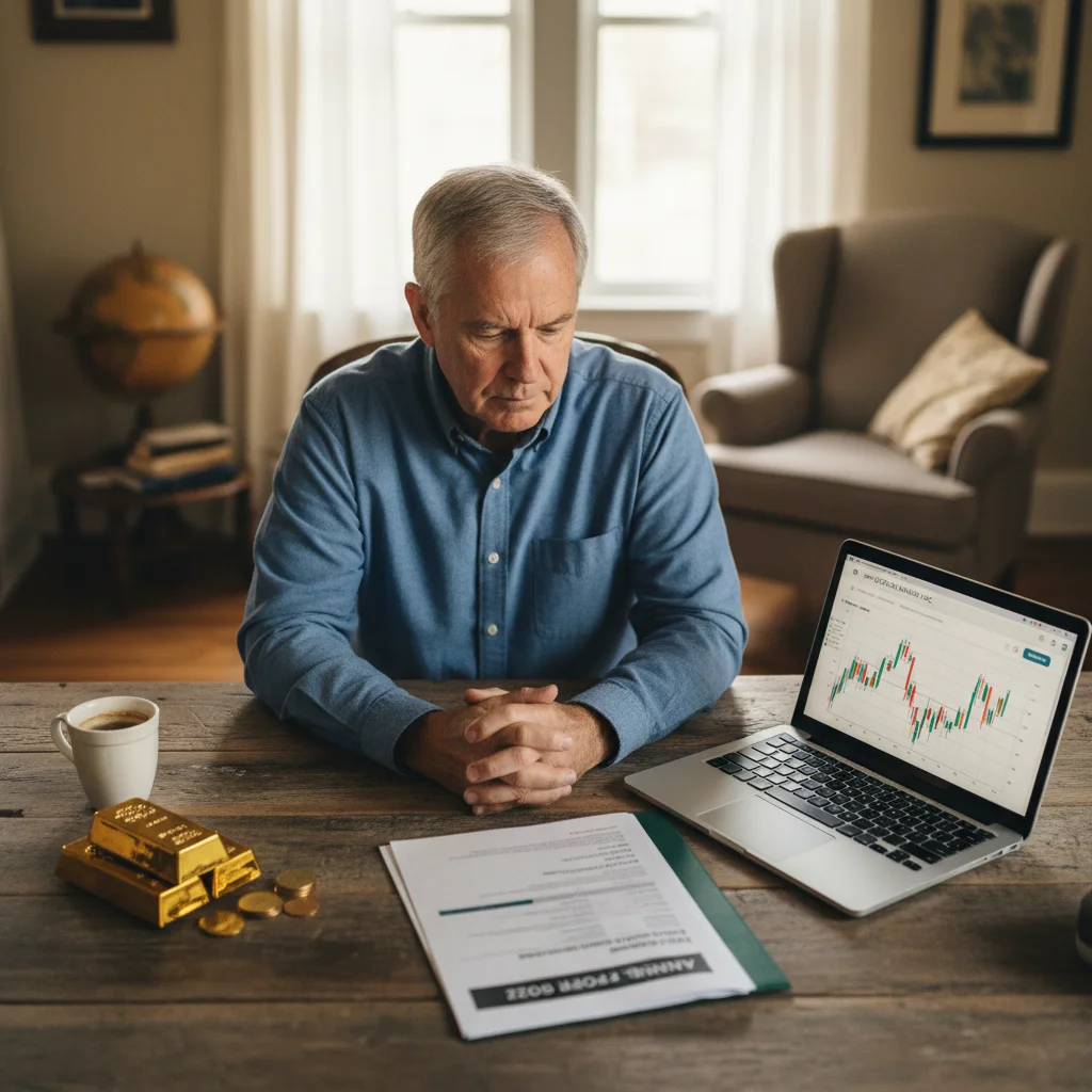 Mining Stocks vs. Physical Gold: Which Is Better? - Investing illustration for One Percent Finance