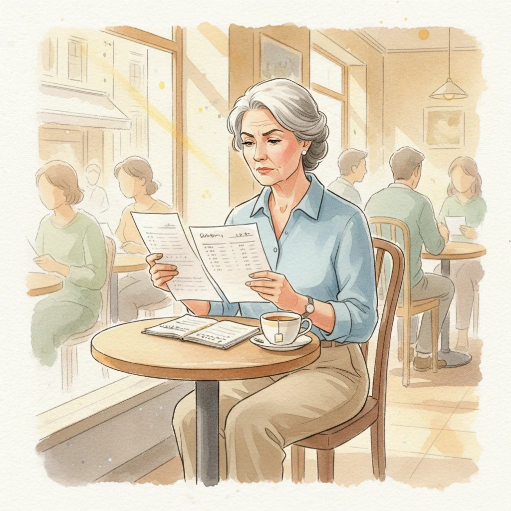 Phased Retirement: Designing Your Portfolio-Powered Sabbaticals - Retirement illustration for One Percent Finance
