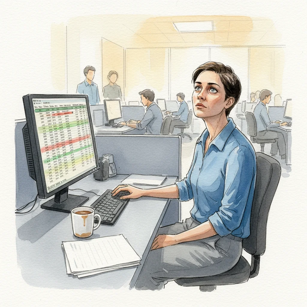 Quiet Quitting in Finance: Escape Burnout with FI - Personal Finance illustration for One Percent Finance