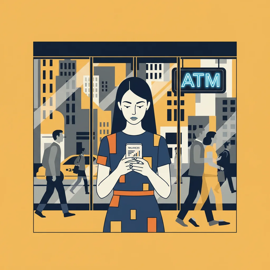 Savings Accounts: Your Guide to Growing Your Money Safely - Banking illustration for One Percent Finance