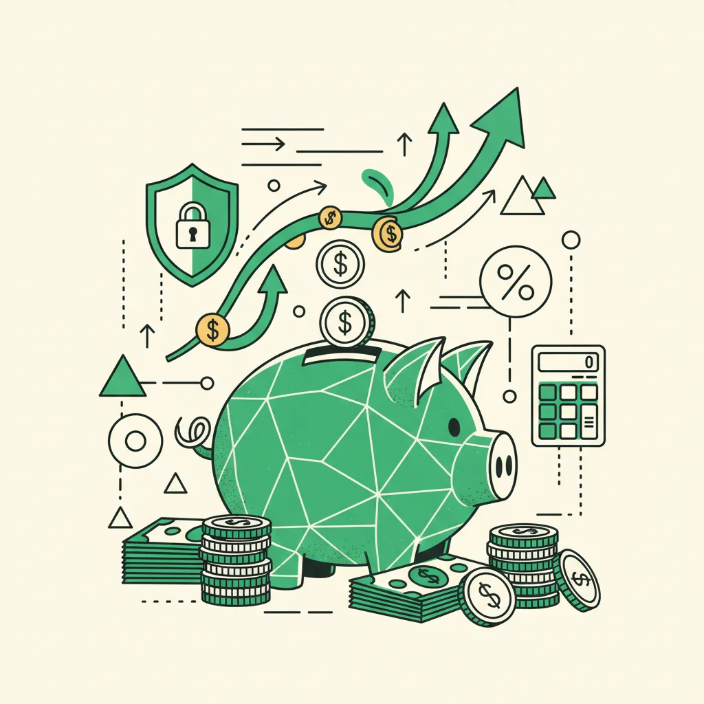 Tax-Efficient Strategies for Cryptocurrency Investors in 2026 - Investing illustration for One Percent Finance
