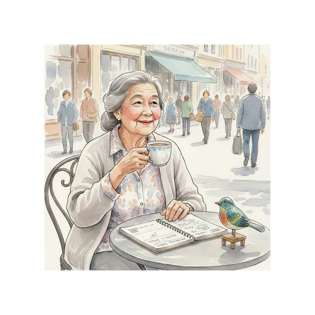 The Hybrid Retirement Model: Blending Work, Leisure, and Phased Income - Retirement illustration for One Percent Finance