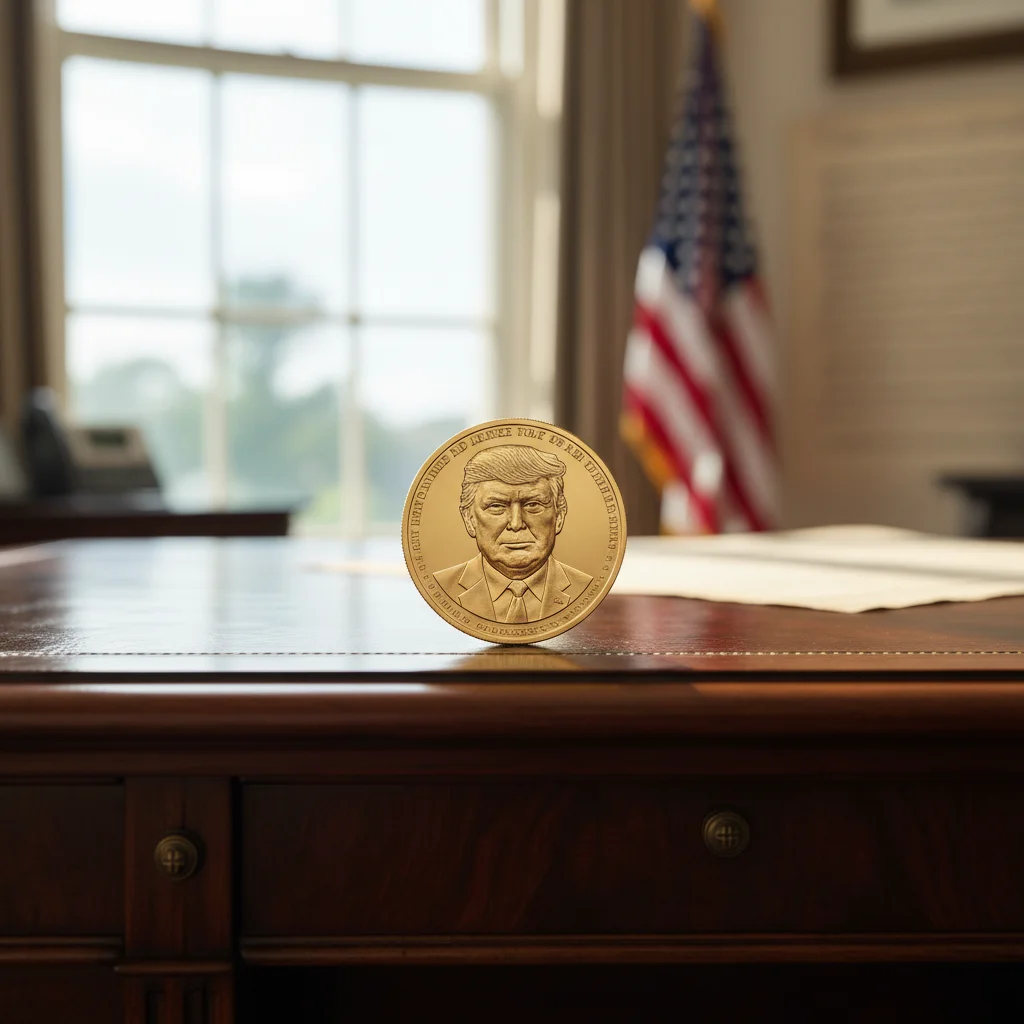 Trump Gold Coin Commemorates 250 Years of US Independence - News illustration for One Percent Finance