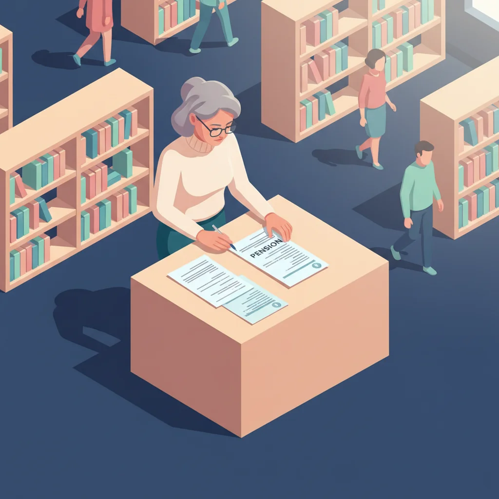 Your 5-Year Pre-Retirement Financial Wellness Check-Up - Retirement illustration for One Percent Finance