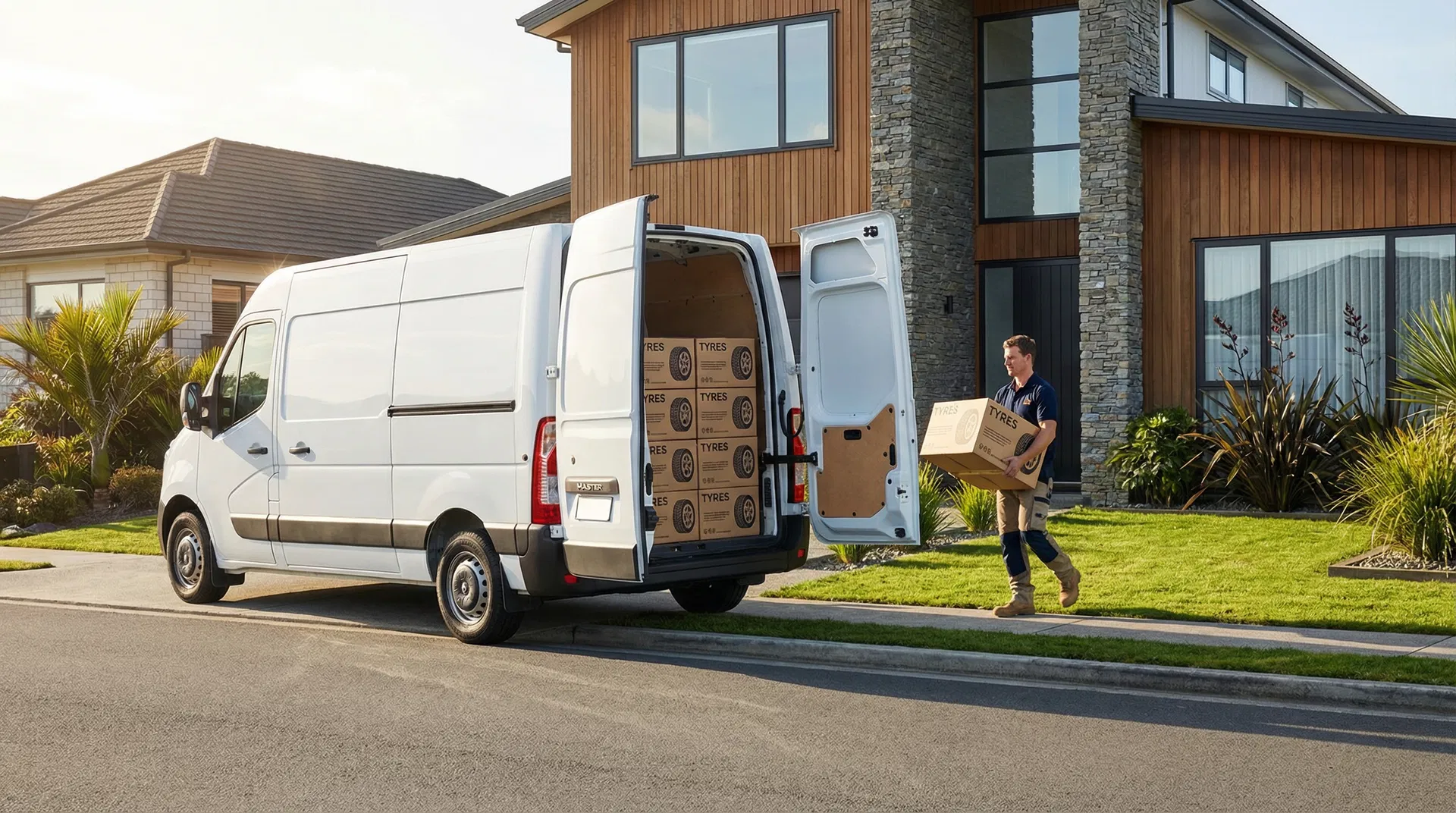 Tyre home delivery service