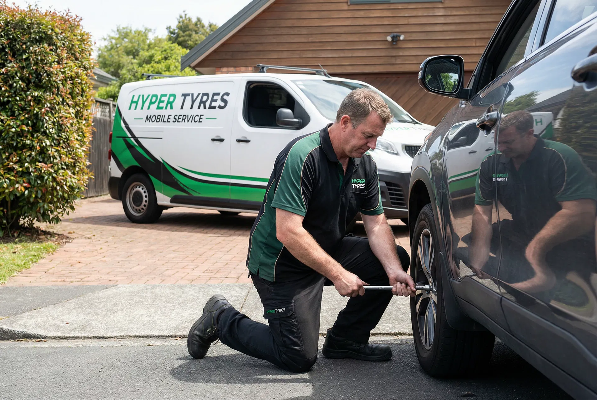 Hyper Drive mobile tyre fitting van