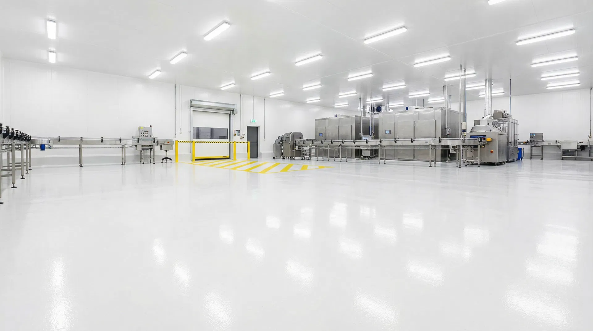 Food Processing Plant — Antimicrobial Epoxy