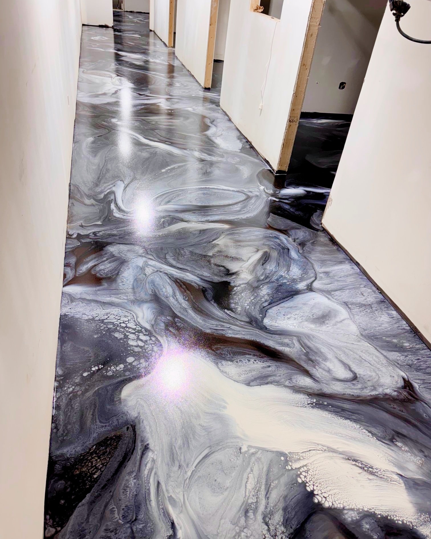 Black & Silver — Hallway