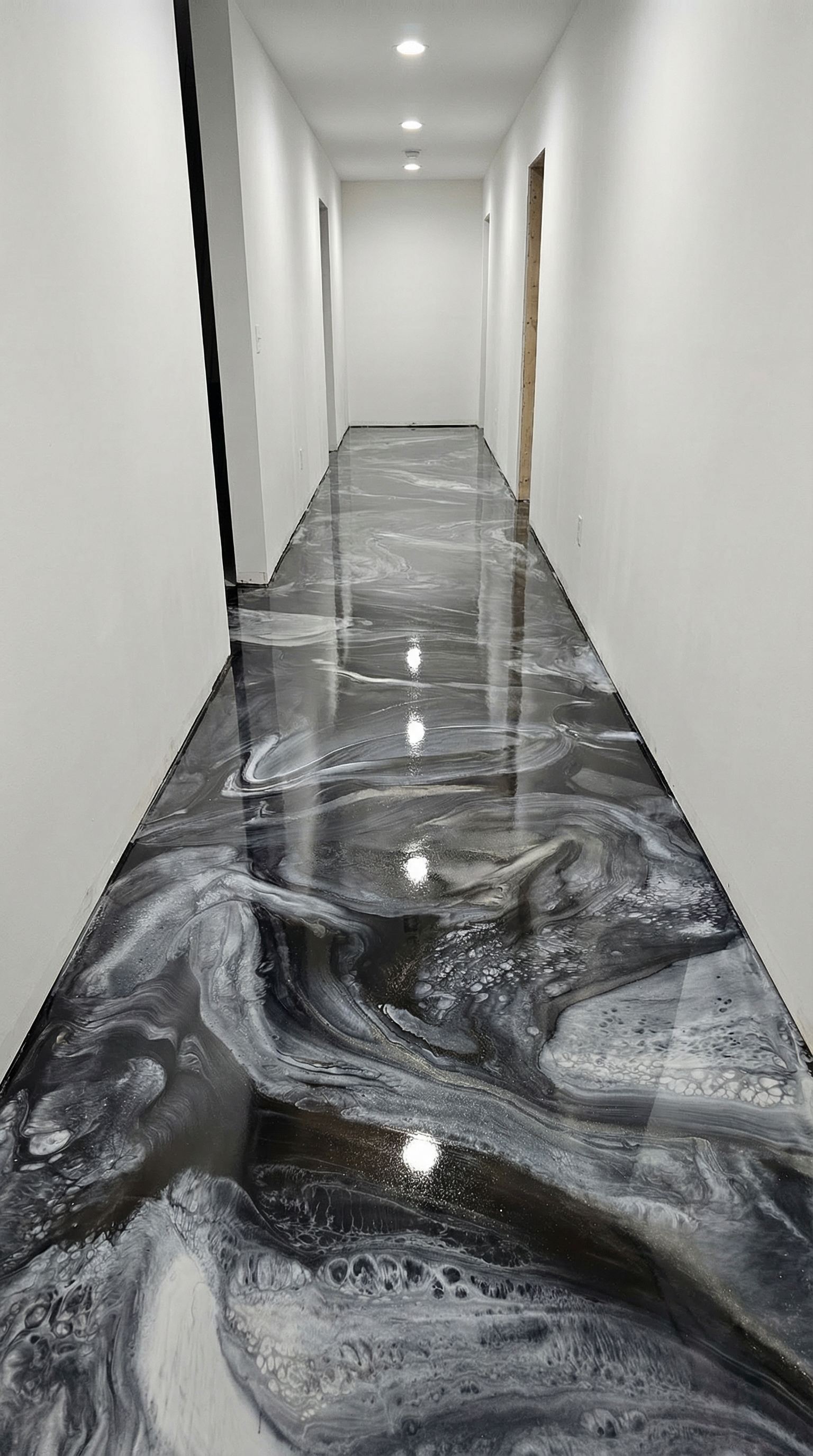 Black & Silver Storm — Hallway
