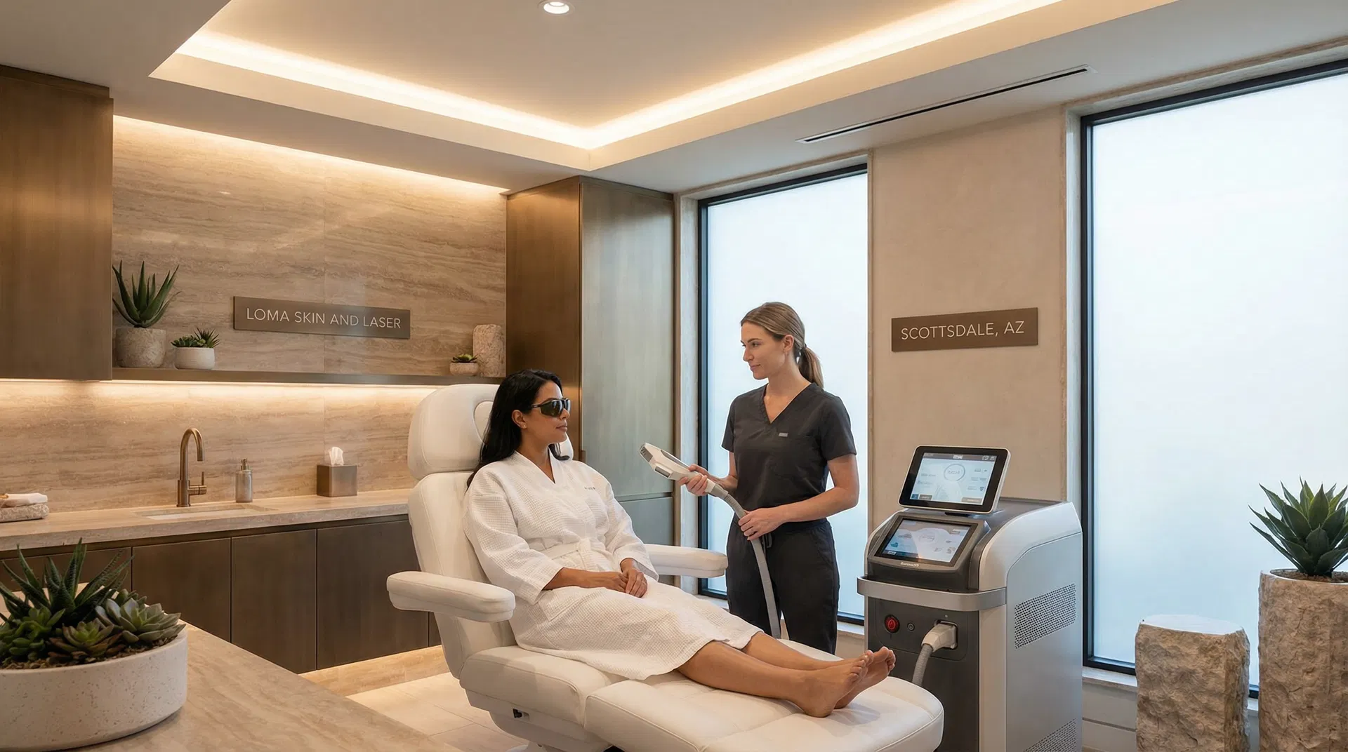 Consultation Room with Laser Equipment