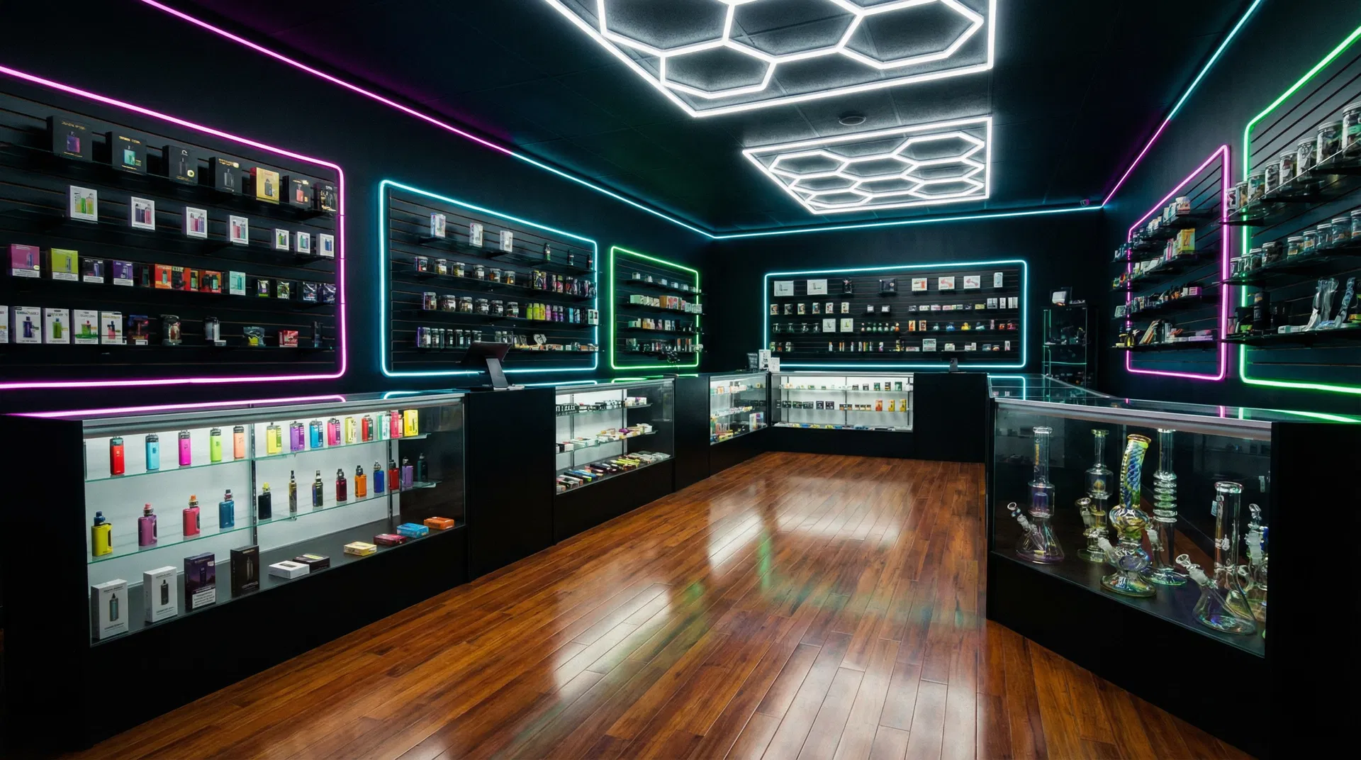 Rated R Smoke Shop Fullerton Interior — Premium Smoke Shop on Orangethorpe Ave