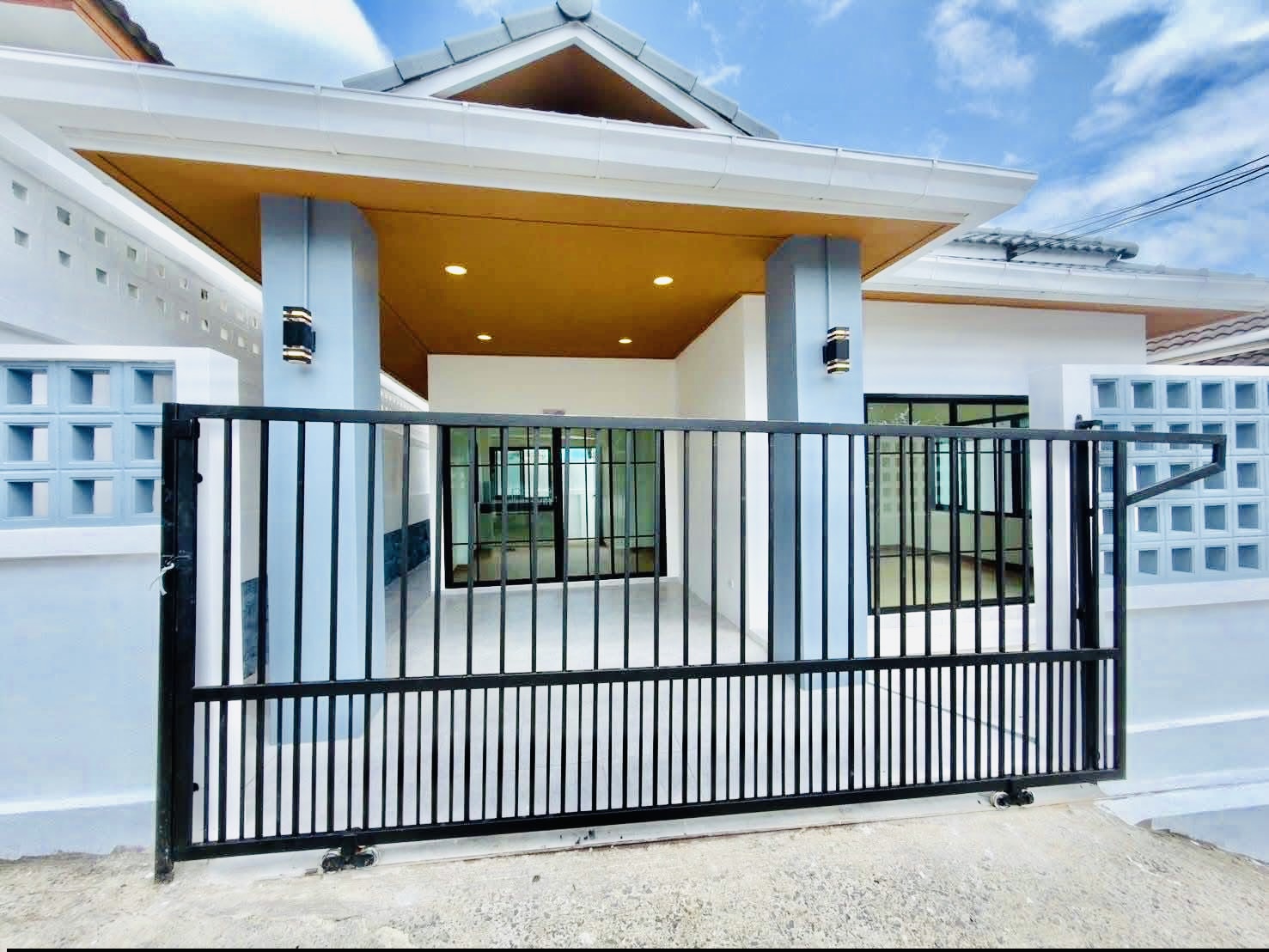 บ้านเดี่ยว ชั้นเดียว