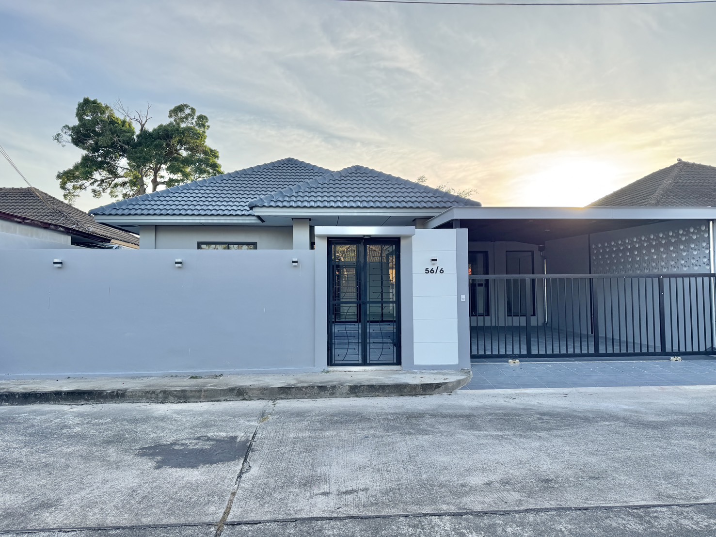 บ้านเดี่ยวปาล์มกาเด้น ใกล้โรบินสันถลาง ป่าคลอก ภูเก็ต 4.39 ล้าน