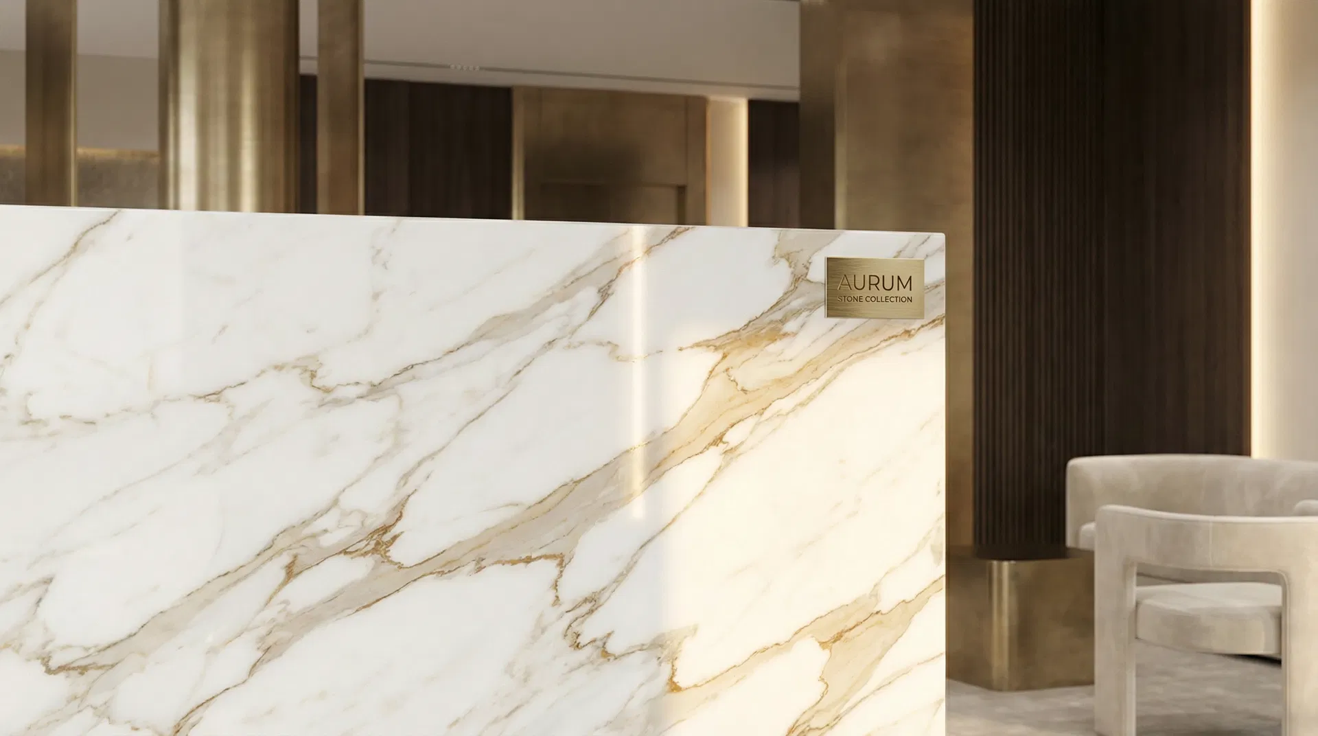 Premium marble stone showcase