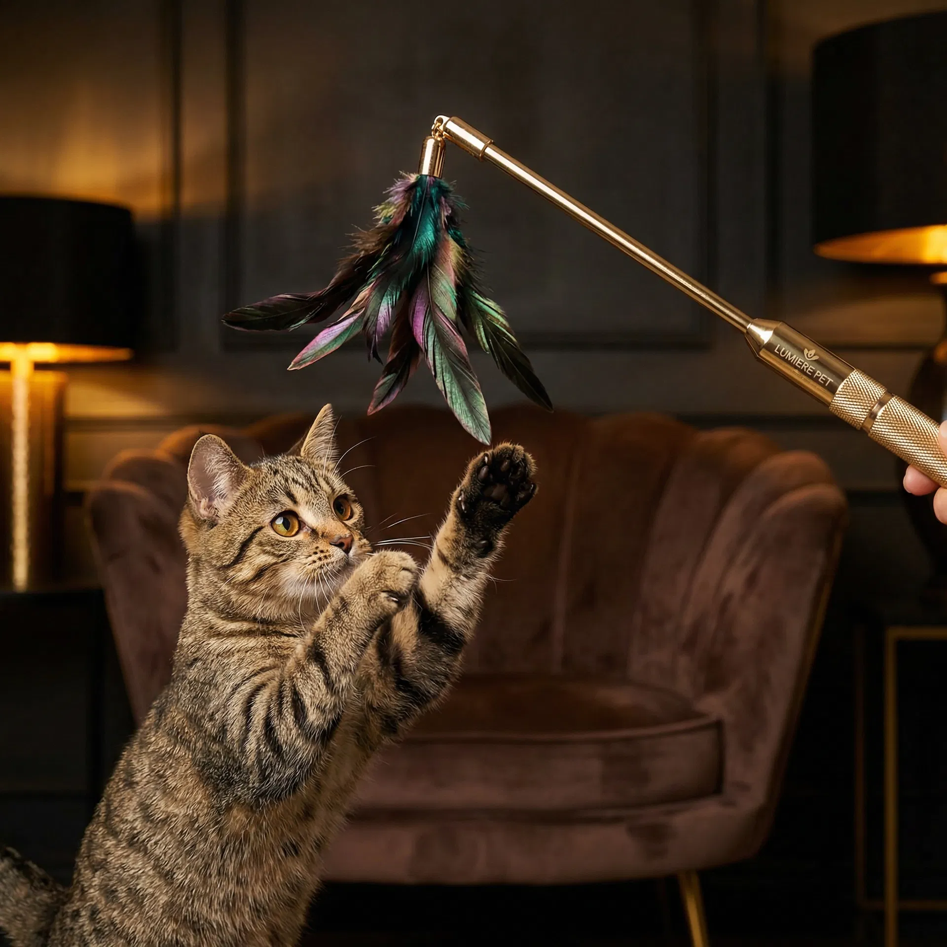 Golden Feather Interactive Wand