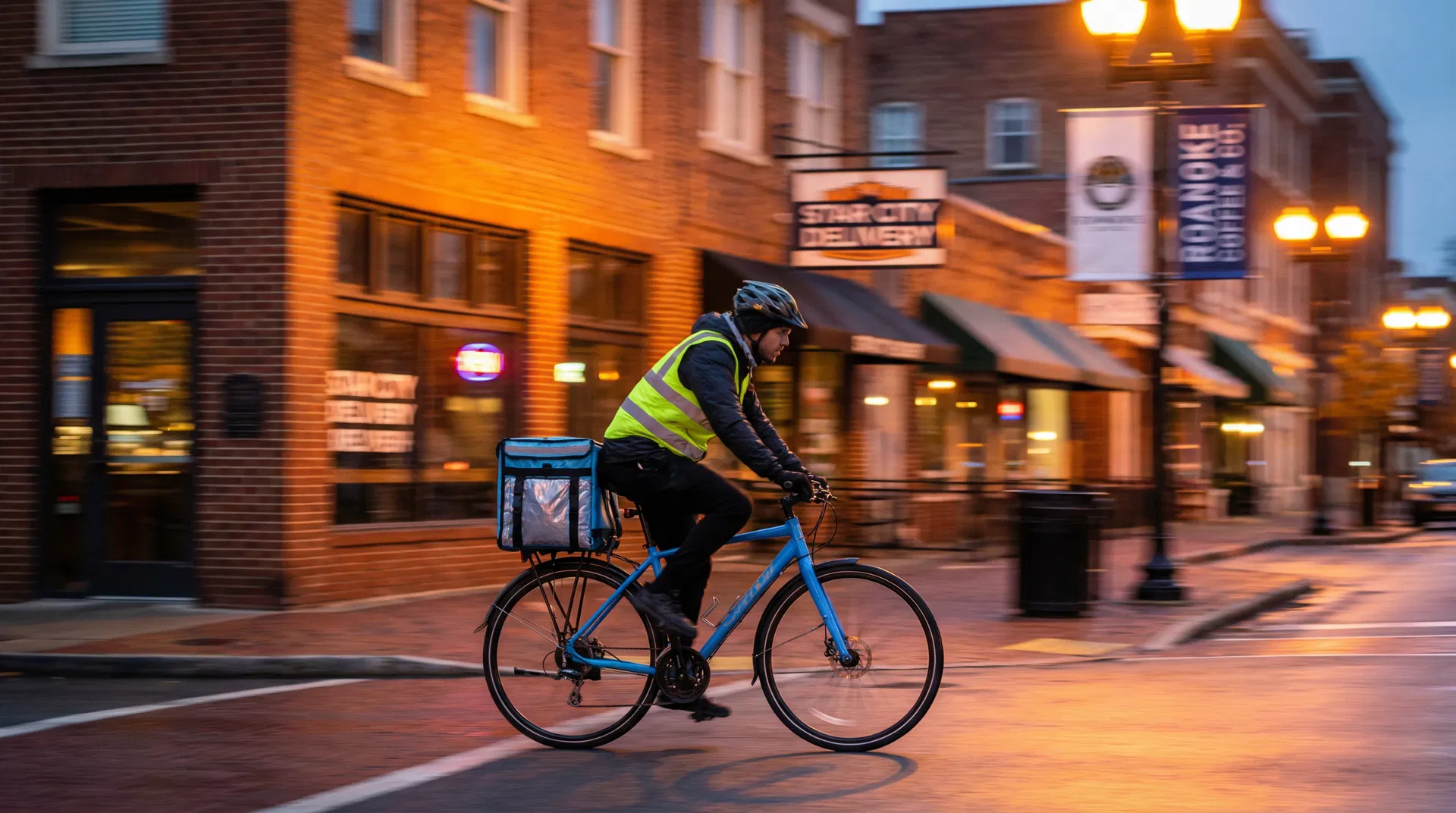 Bike Messenger & Food Delivery