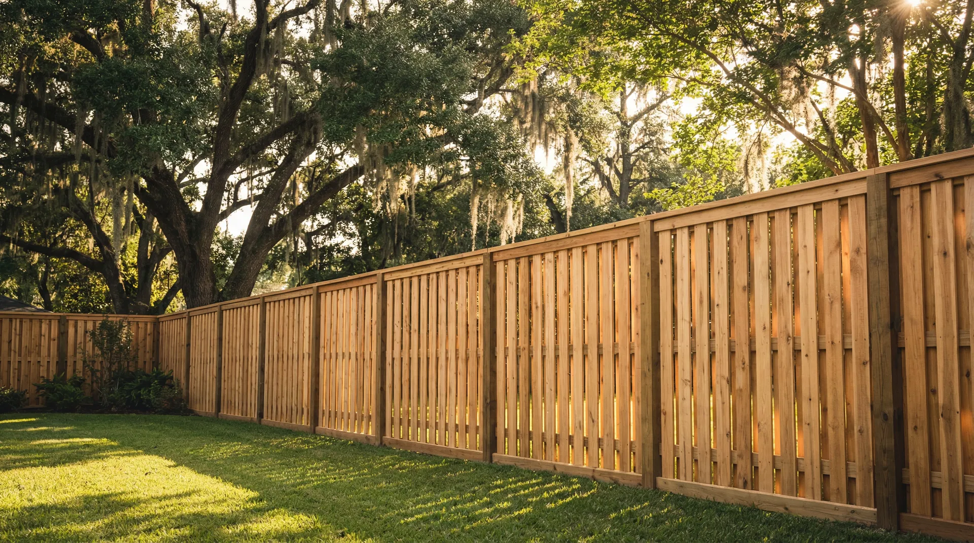 Professional fence installation in Lake Charles, Louisiana