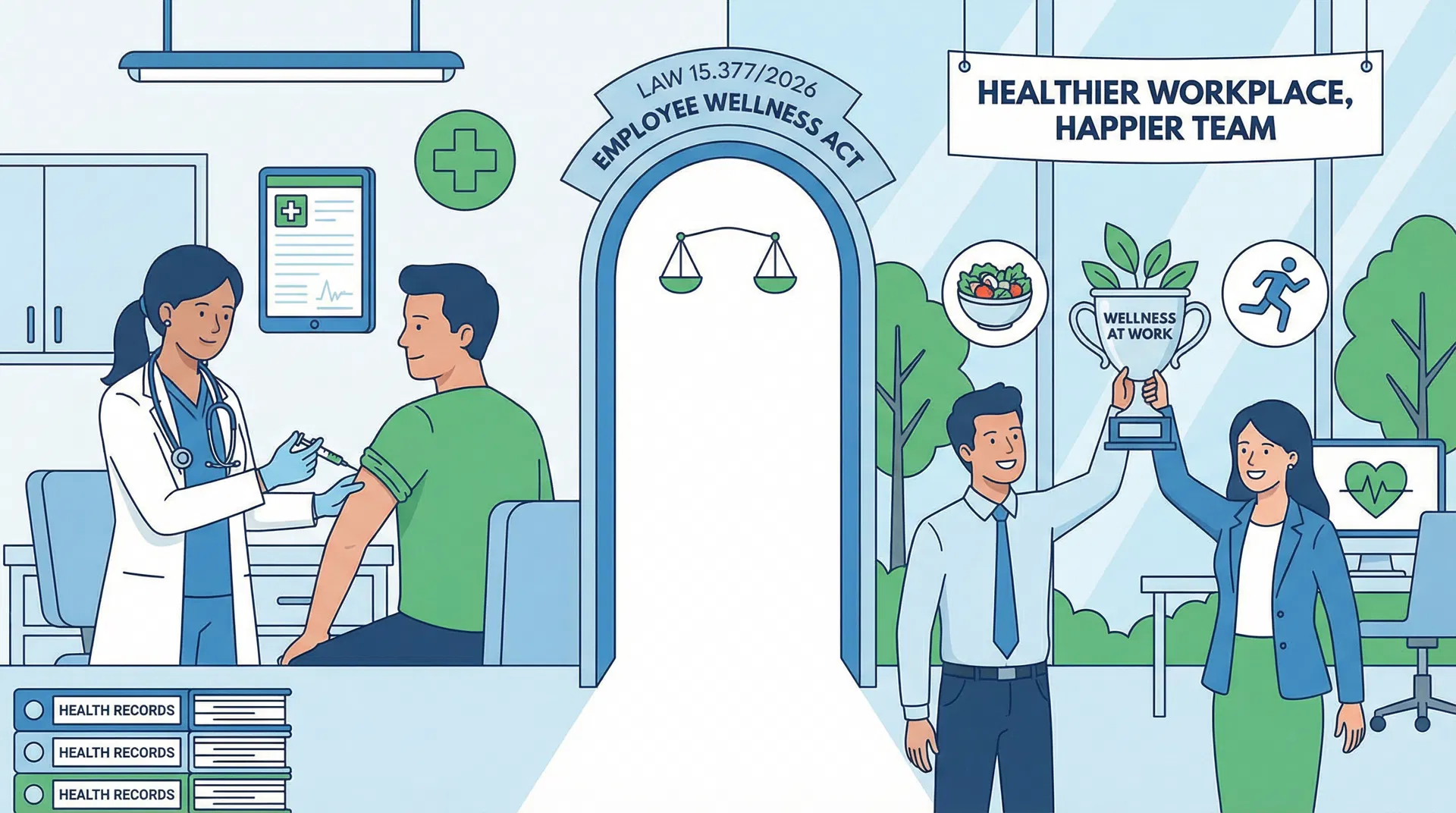 Lei 15.377/2026: Novas Obrigações do Empregador em Relação à Saúde dos Funcionários