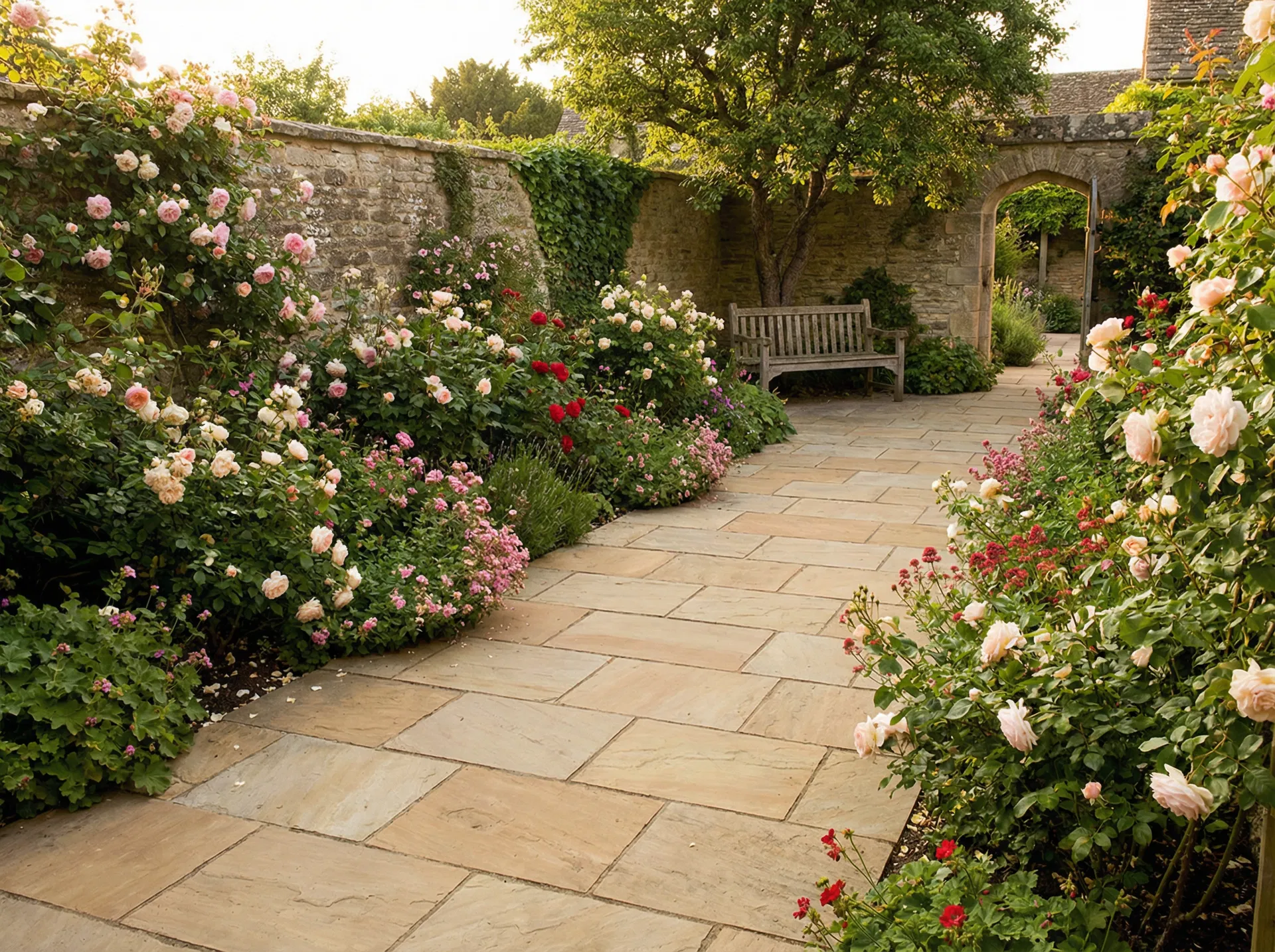 Sandstone Paving