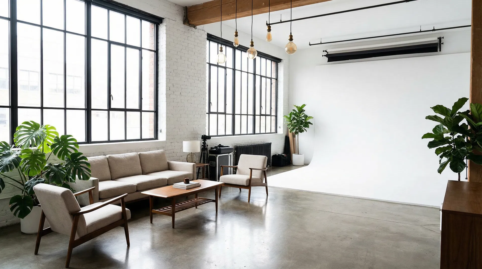 NYロフトスタジオ モダン