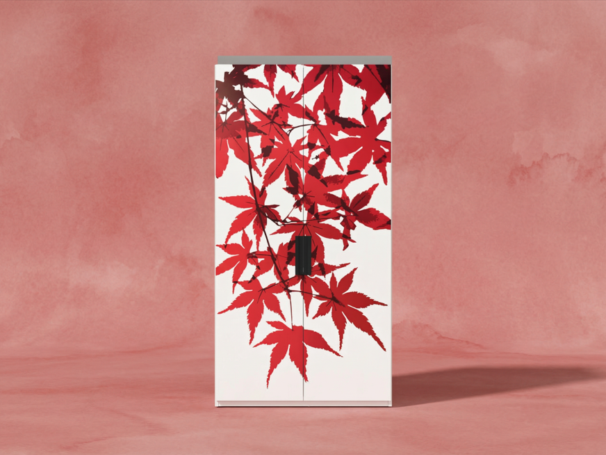 紅楓藝術門板衣櫃