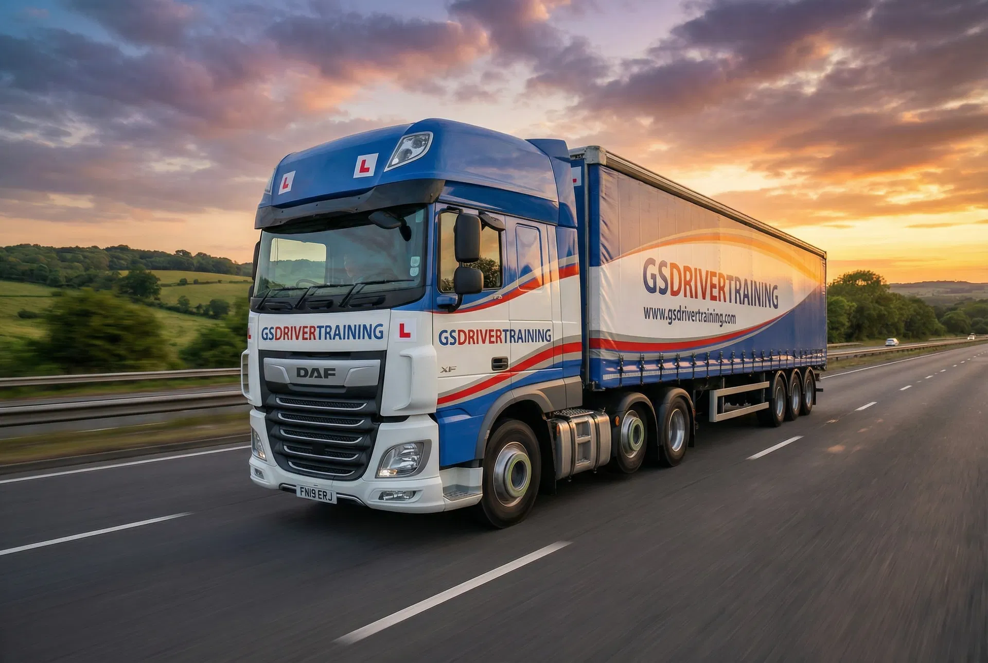 Fast Track C+E Course training at GS Driver Training