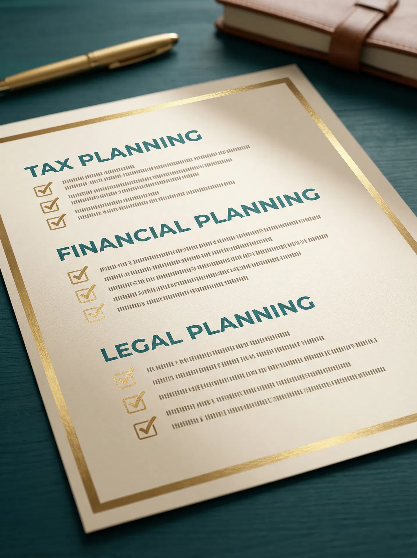 Coordinated Planning Checklist Preview