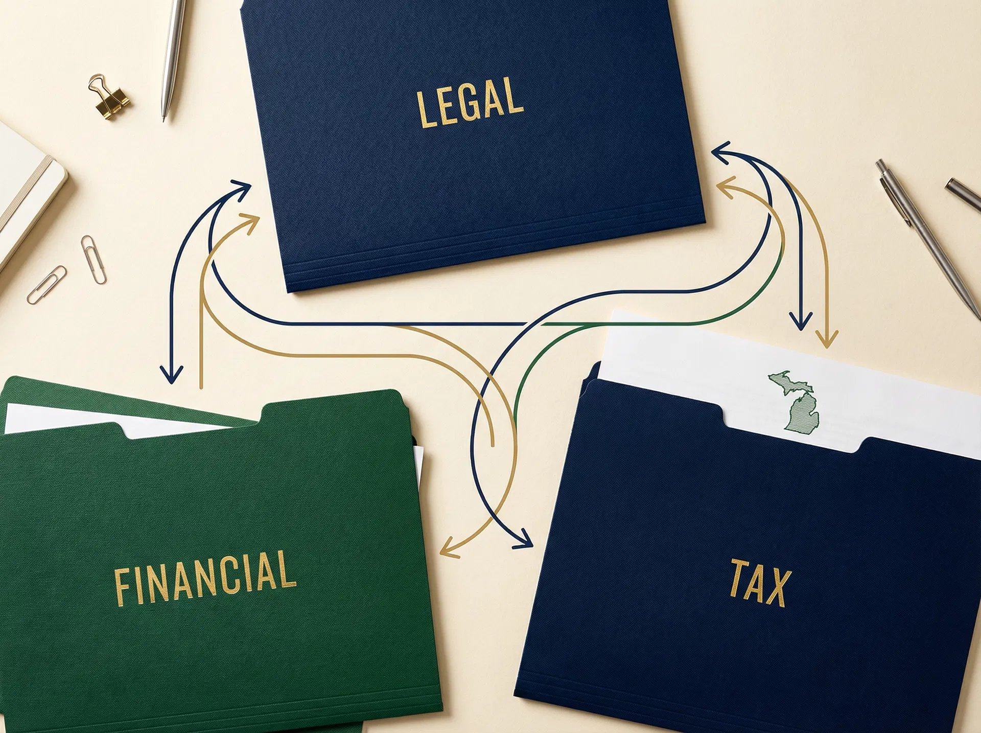 Legal, Financial, and Tax coordination