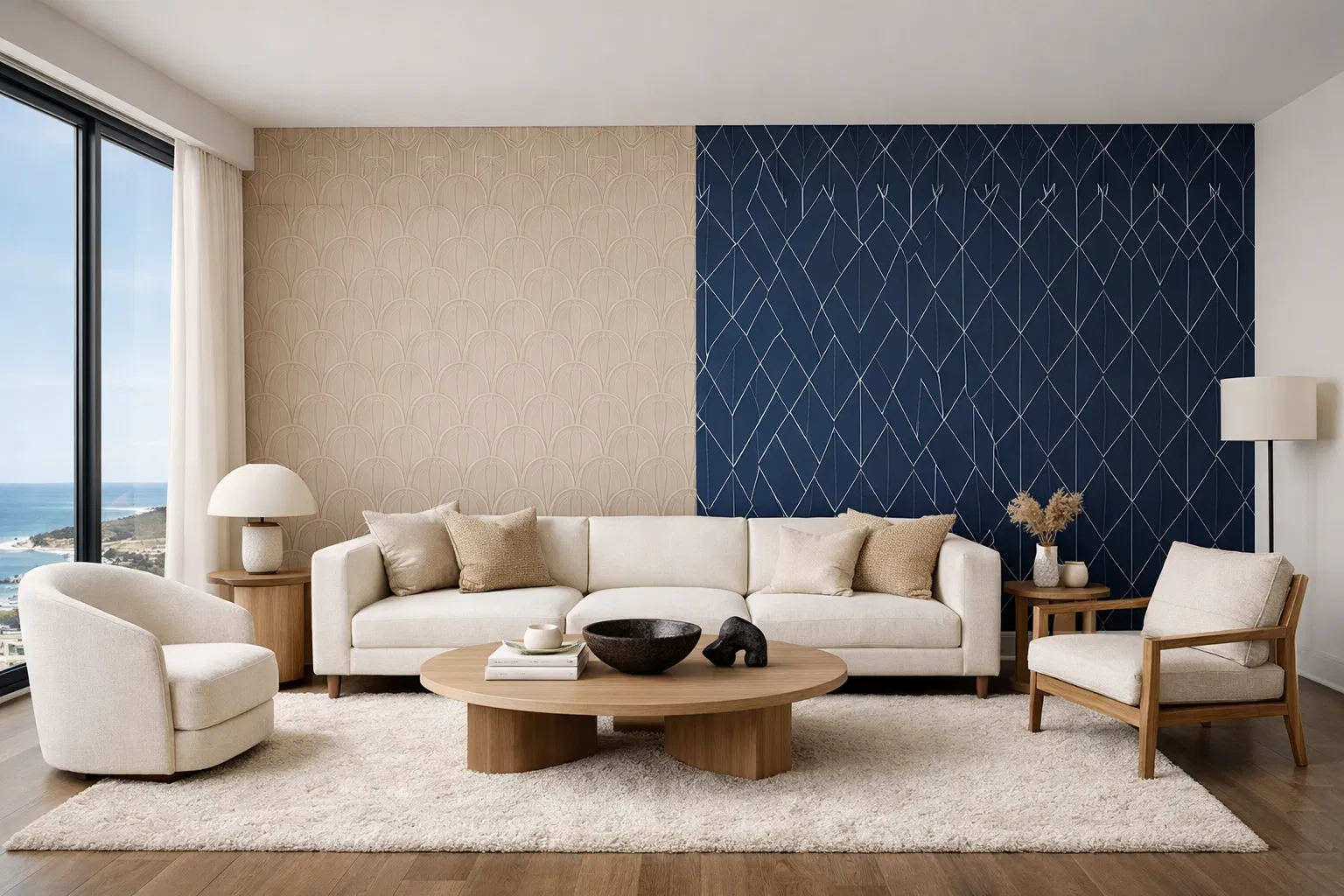 Premium wallpaper installation