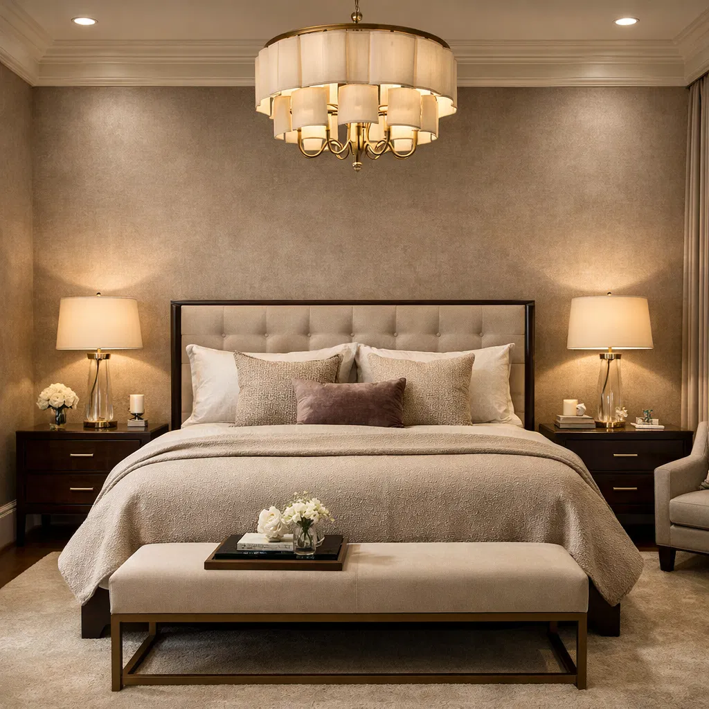 Luxury bedroom wallpaper