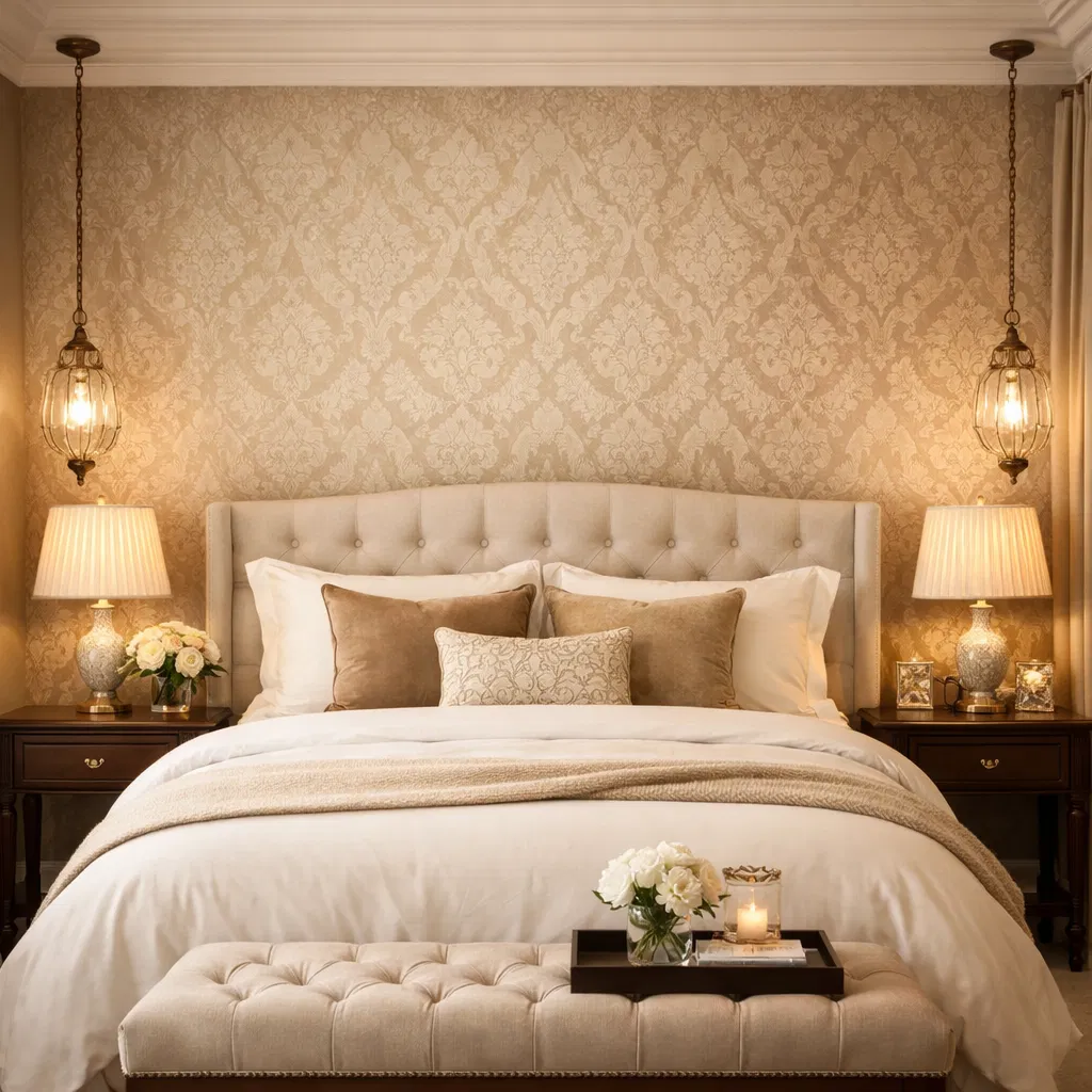 Elegant bedroom