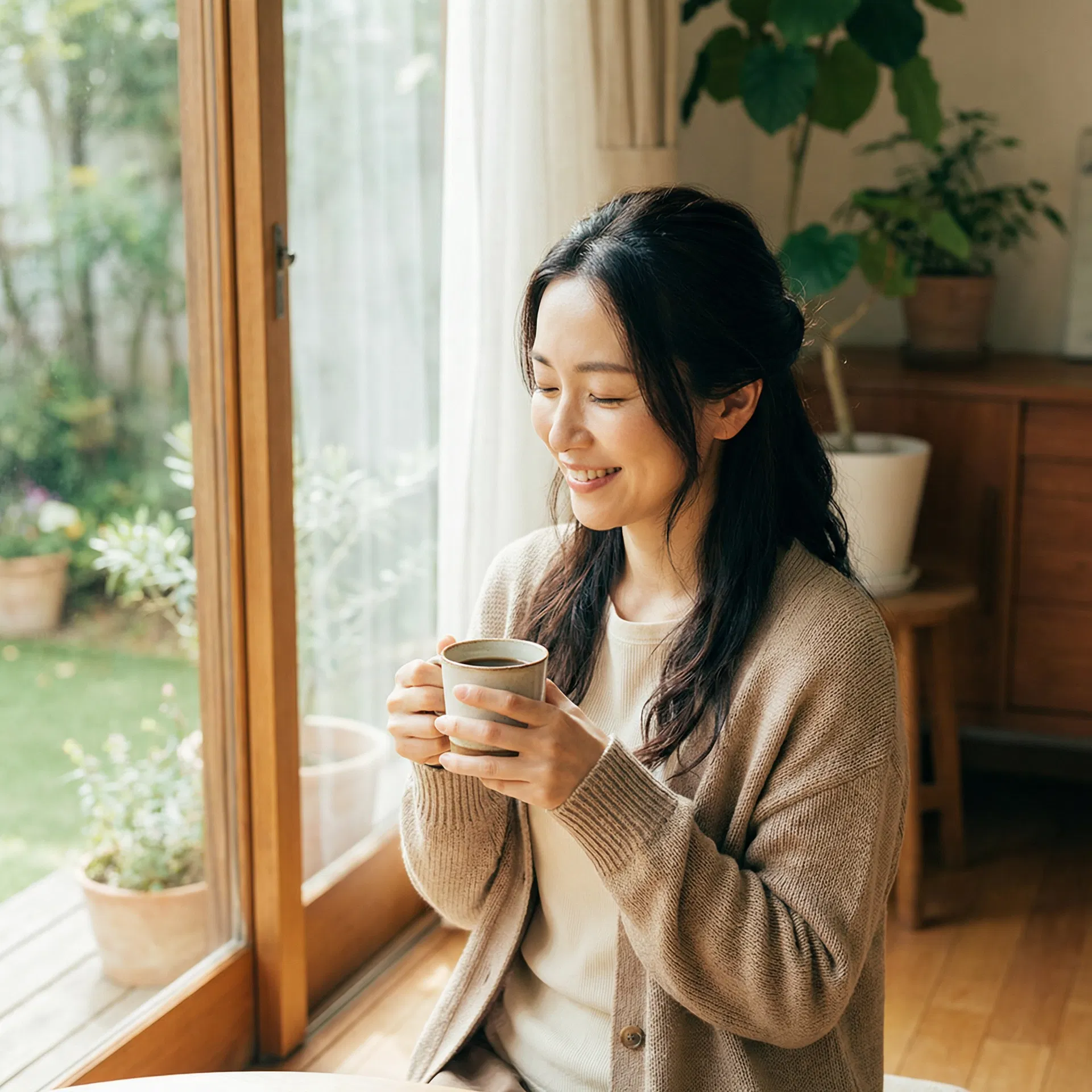 施術後の穏やかな時間