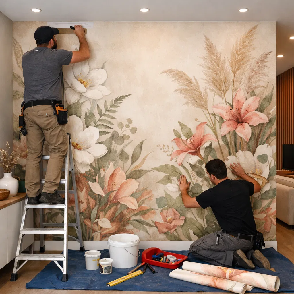 Custom Wallpaper & Mural Installation