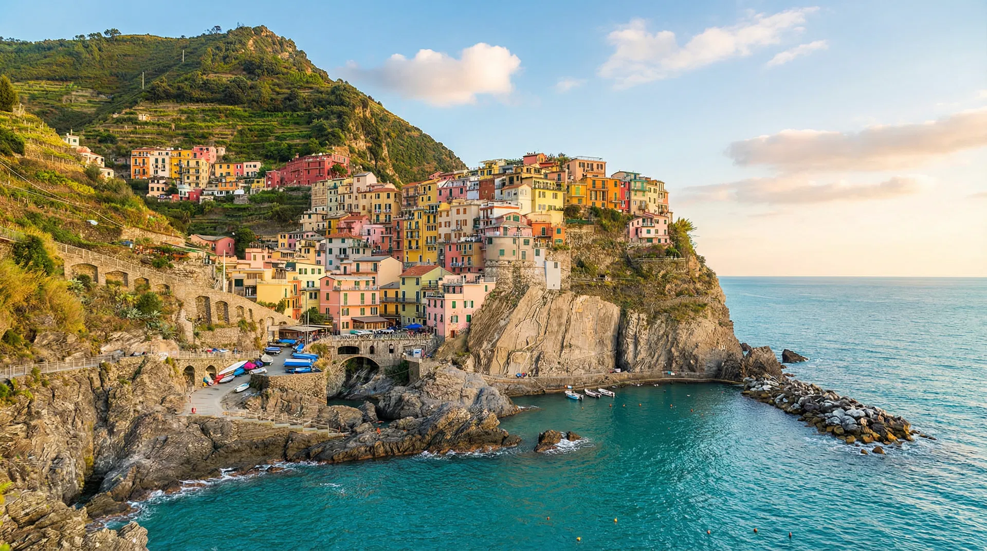 Cinque Terre coastline