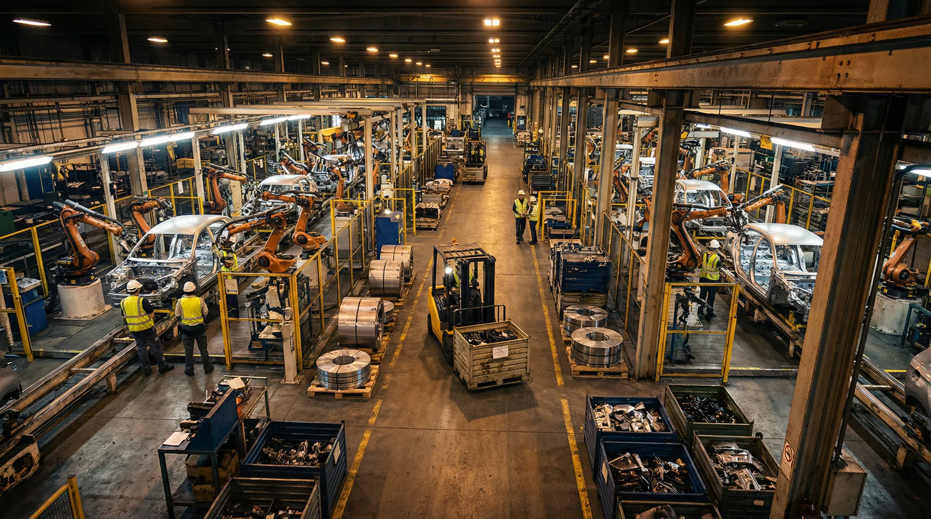 Manufacturing supply chain logistics