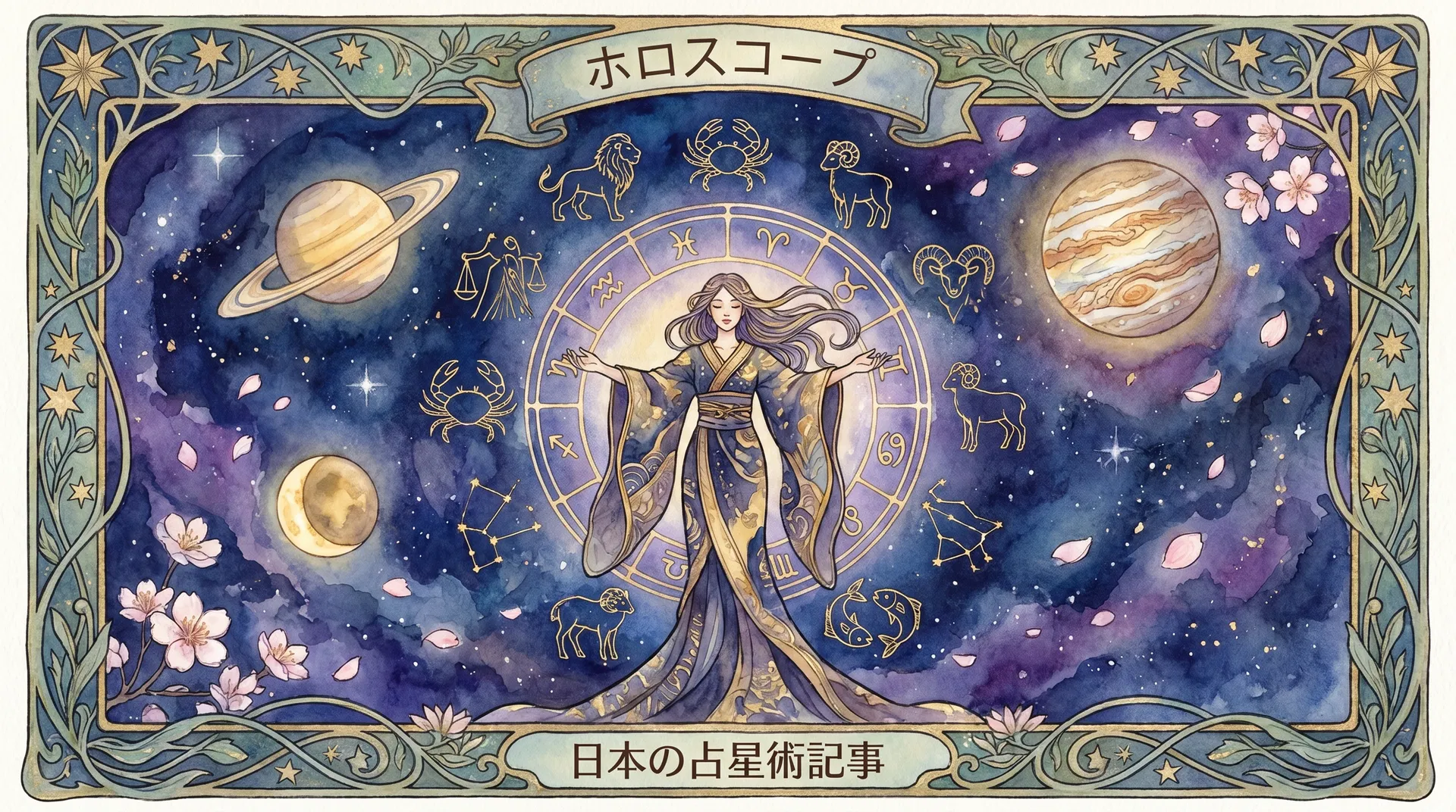 ホロスコープ入門：12星座と惑星が織りなす、西洋占星術の世界
