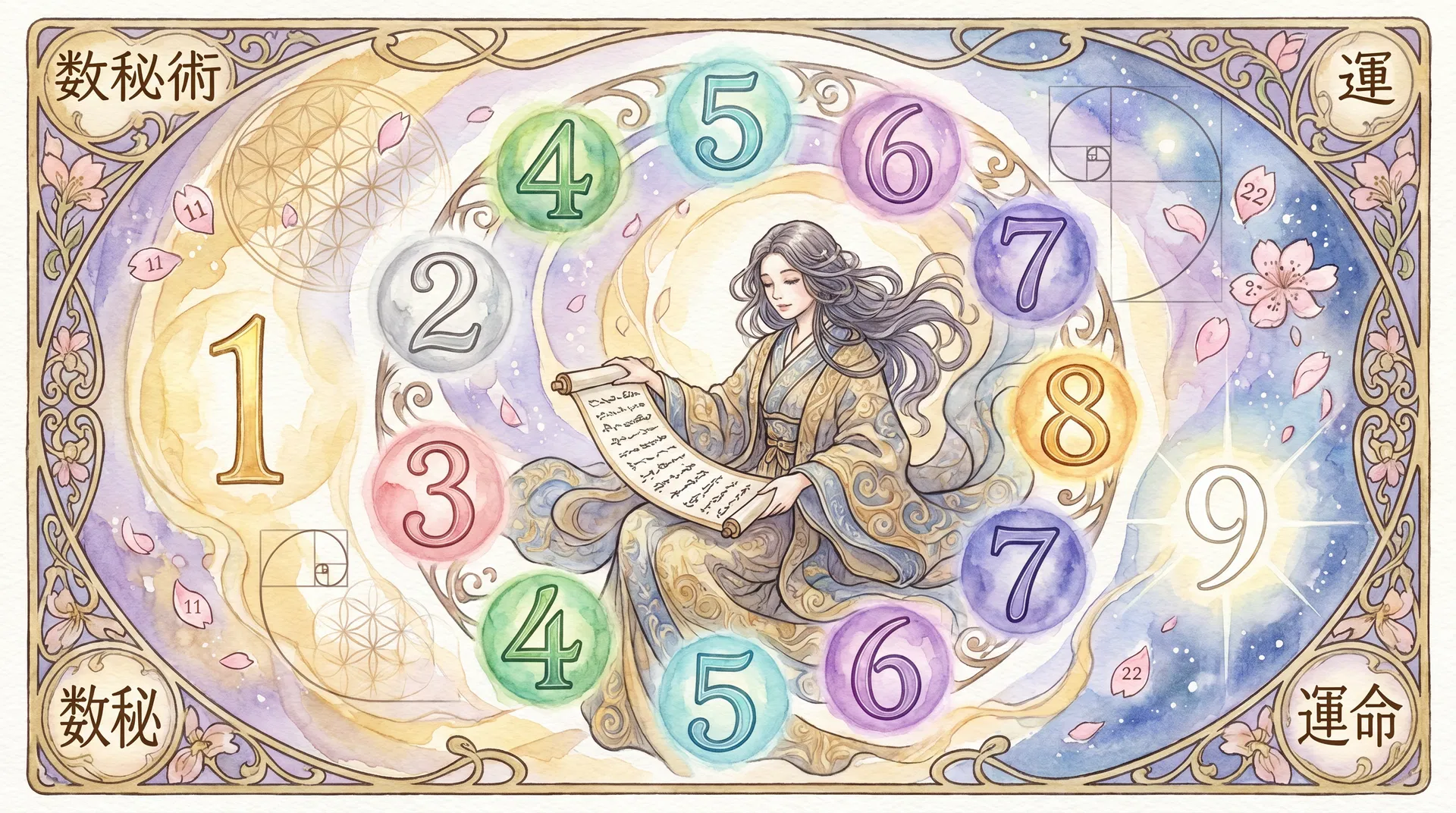 数秘術入門：生年月日の数字が示す、魂の使命とライフパス